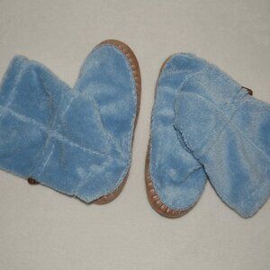 NWOT GAP 11" Tall Slipper Boots, Blue, Women Size M (7/8)